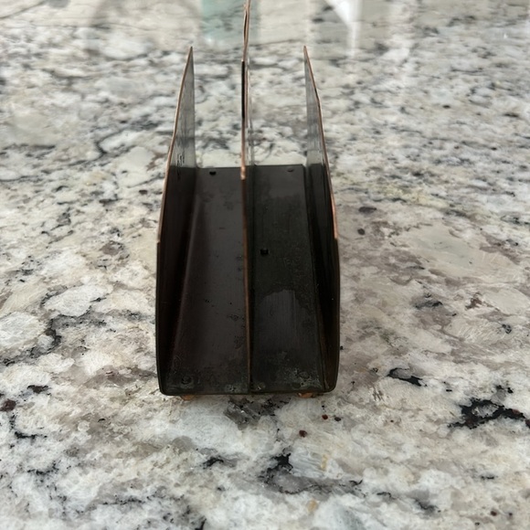 Heintz Art Metal Studio Vintage Bronze Letter Document Holder - Picture 11 of 13